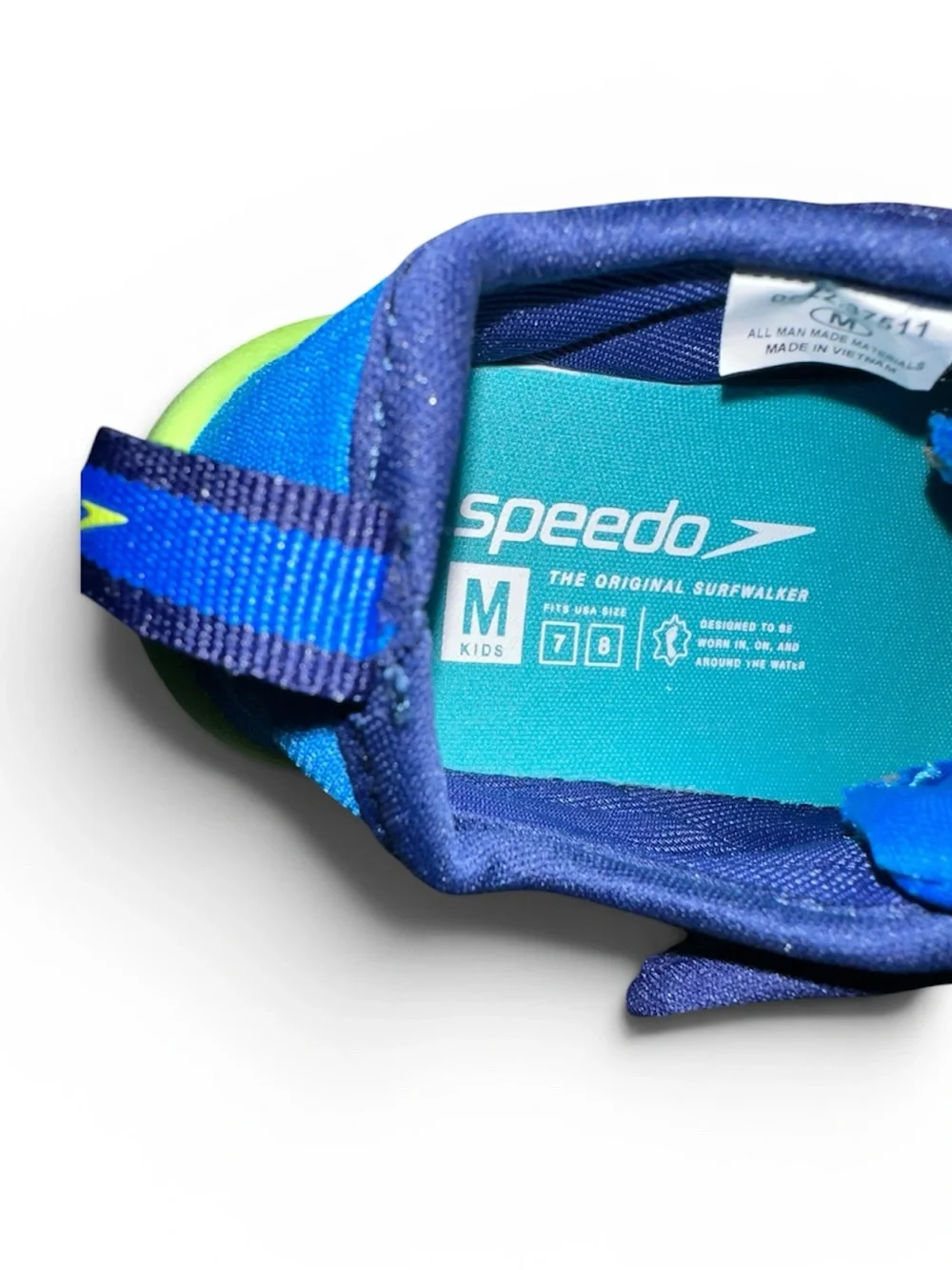 Speedo toddler water shoes size 7/8
